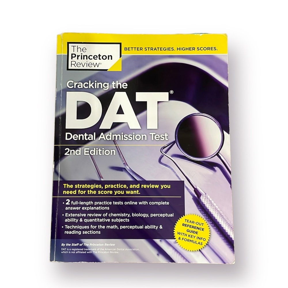 The Princeton Review Cracking the DAT Book
